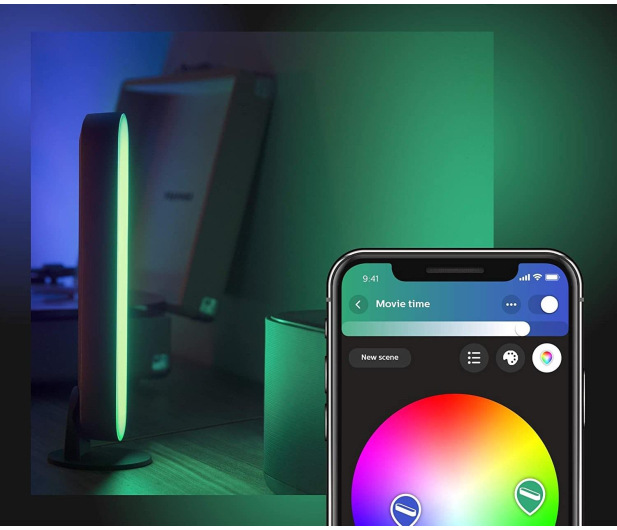 Philips Hue White and color ambiance Lampa Play (czarna) x2 8718696170724 - 534976 - zdjęcie 9
